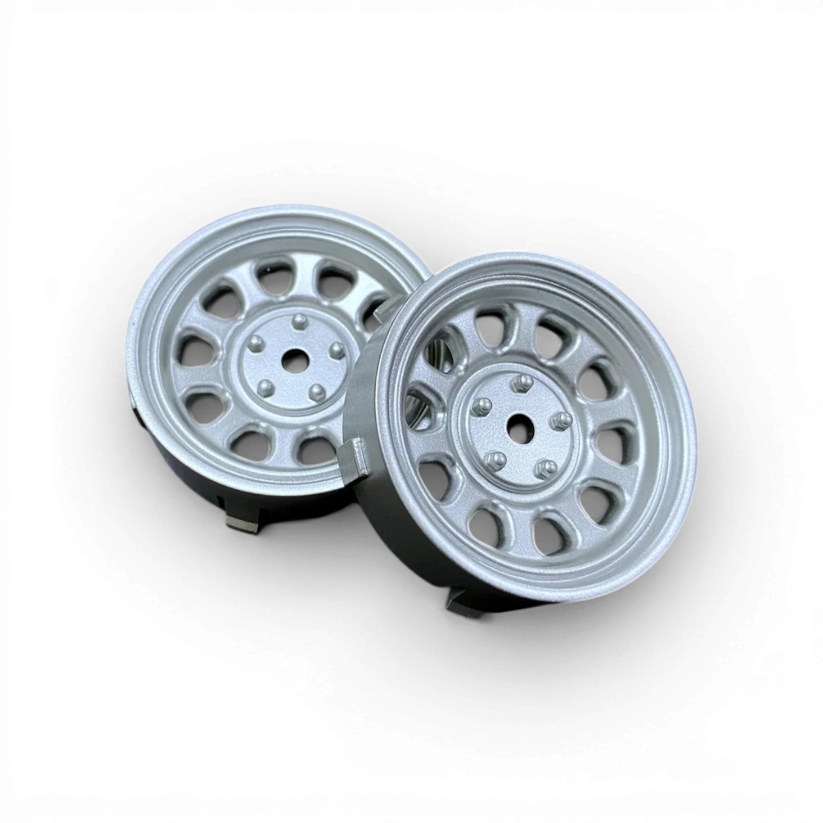 Roues Tetsujin Super RIM centre Sunflower gris avec design moderne et centre en forme de tournesol, pour vélo ou moto.