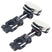 Supporto corporeo magnetico - Alluminio nero - Yeah Racing - YA-0531BK