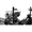 Supporto corporeo magnetico - Alluminio nero - Yeah Racing - YA-0531BK