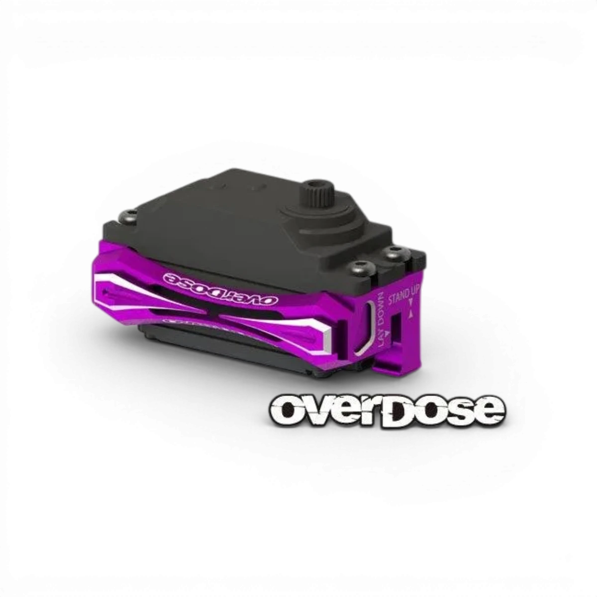 Support servo double sens aluminium - OVERDOSE - DriftParadiZ