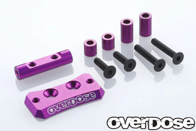 Supporto per fan di alluminio - Violet - OVERDOSE - OD2441B