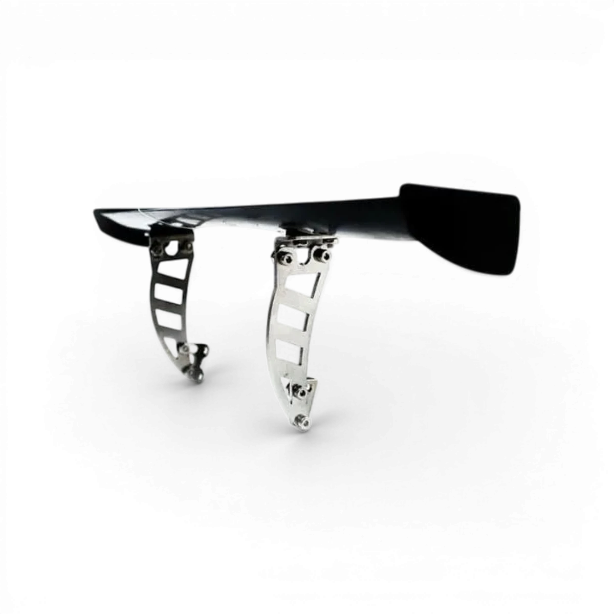 Support d'aileron STL2 en inox de la marque Src Sideways RC, conçu pour la personnalisation d'aéronefs.