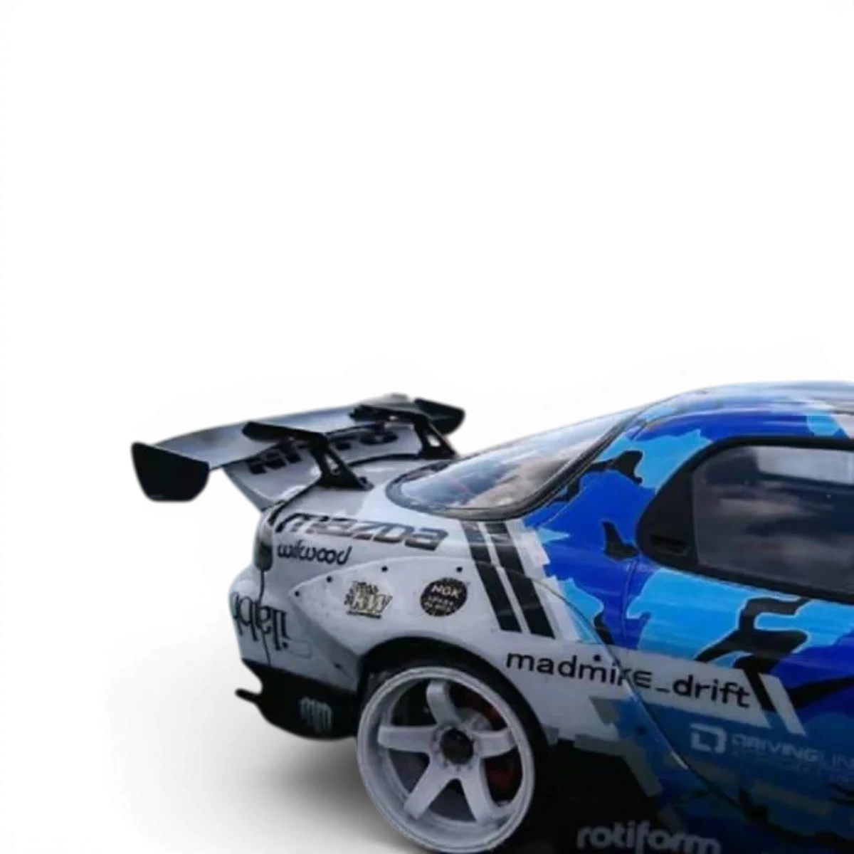 Supports ailerons LOW SWAN NECK MOUNTED WING - Addiction - DriftParadiZ