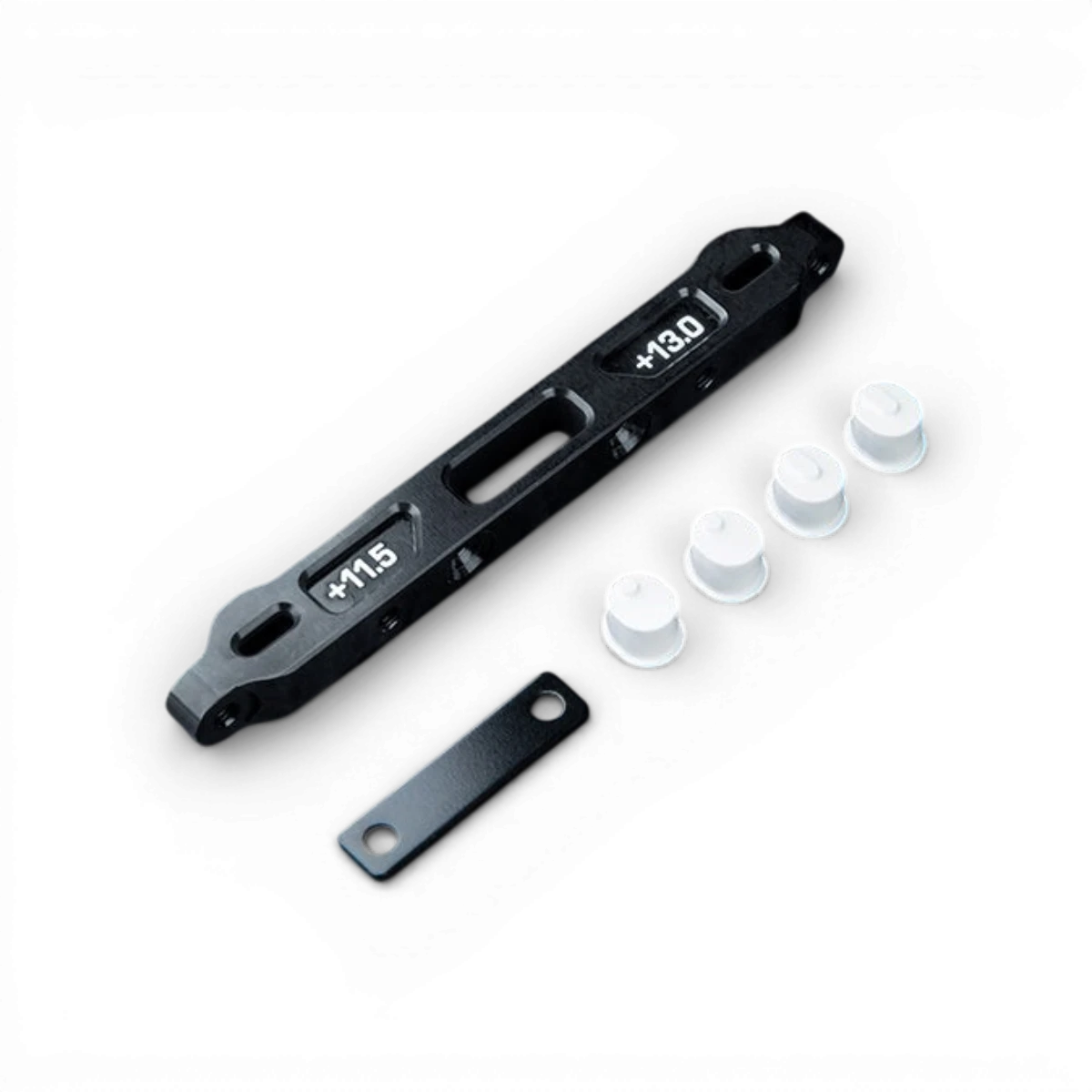 Supports de bras inférieurs réglables en aluminium RMX 4 de Max Speed Technology, pour pièces détachées de vélo.