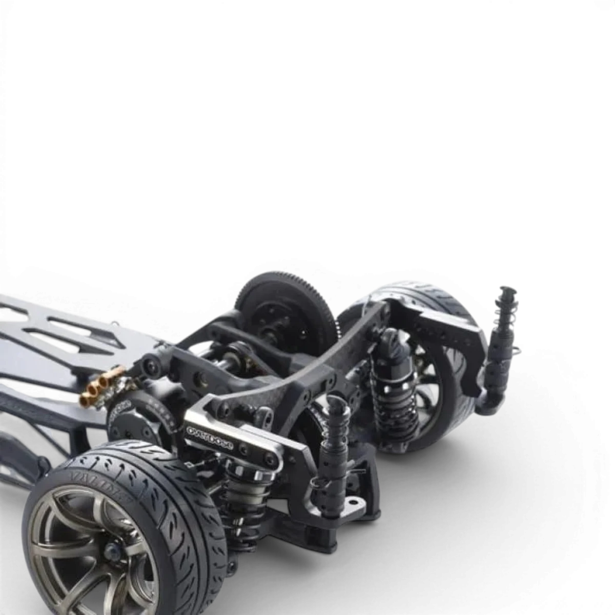Supports de carrosserie arrière en aluminium pour GALM - Noir - OVERDOSE - DriftParadiZ