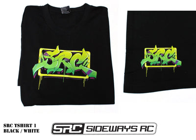 T-shirt SRC 1 - Noir - SRC sideways