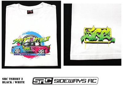 T-shirt SRC 2- Noir - SRC sideways