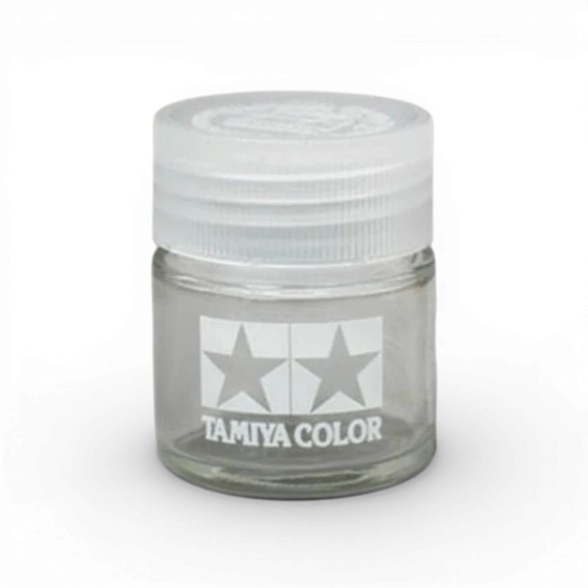 Pot gradué pour mélange de peinture Tamiya, capacité de 23 ml, transparent avec graduations pour mesurer facilement.