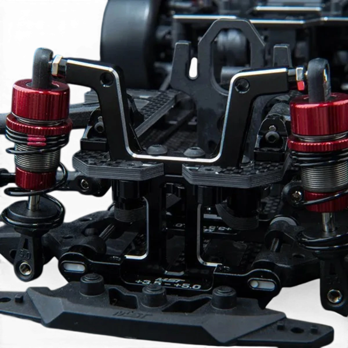 Tour amortisseurs avant aluminium Noir pour FRX - MST - DriftParadiZ