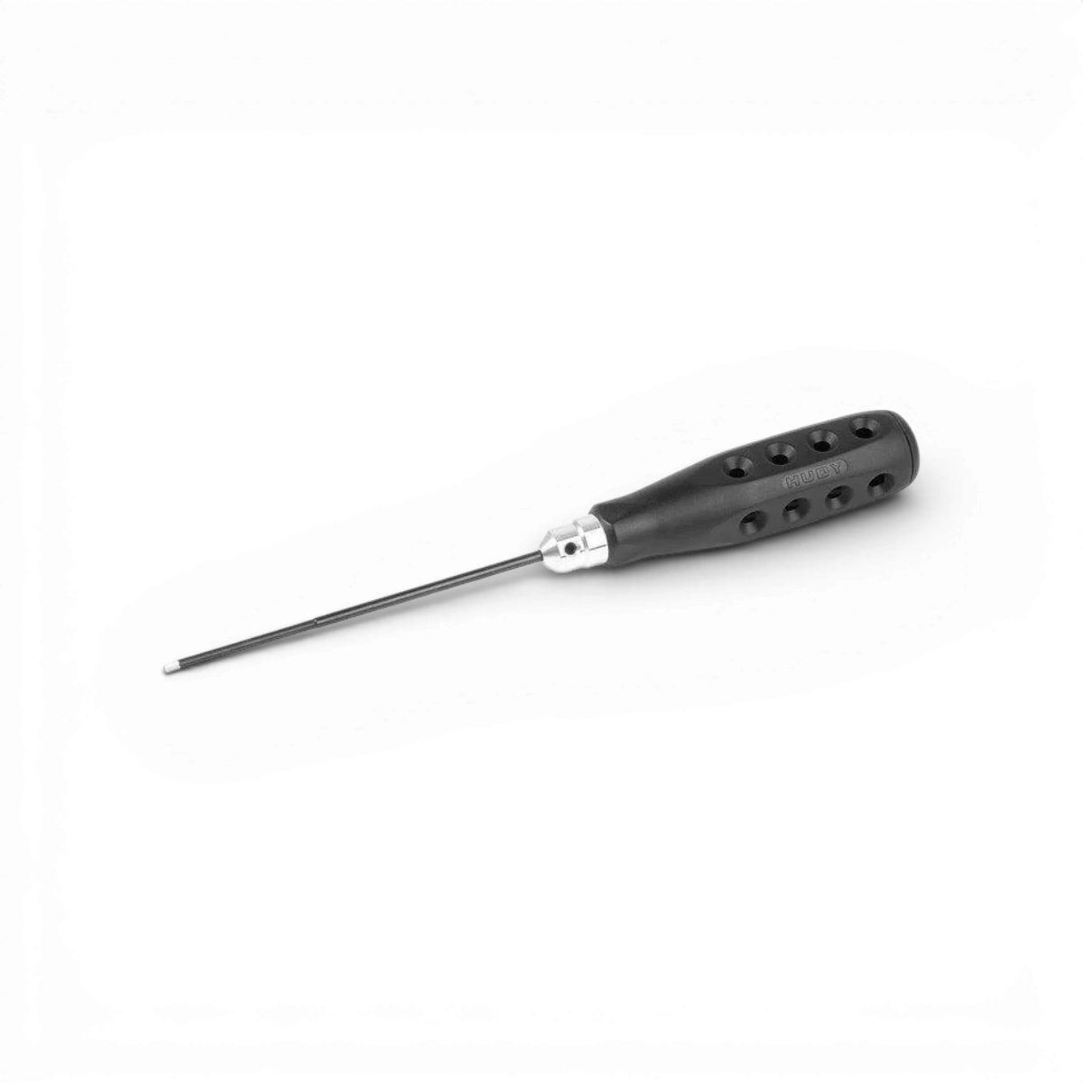 Tournevis Allen BTR 3.0x120mm Hudy, accessoire pour vissage, manche en métal, précis et robuste, pour travaux de bricolage.