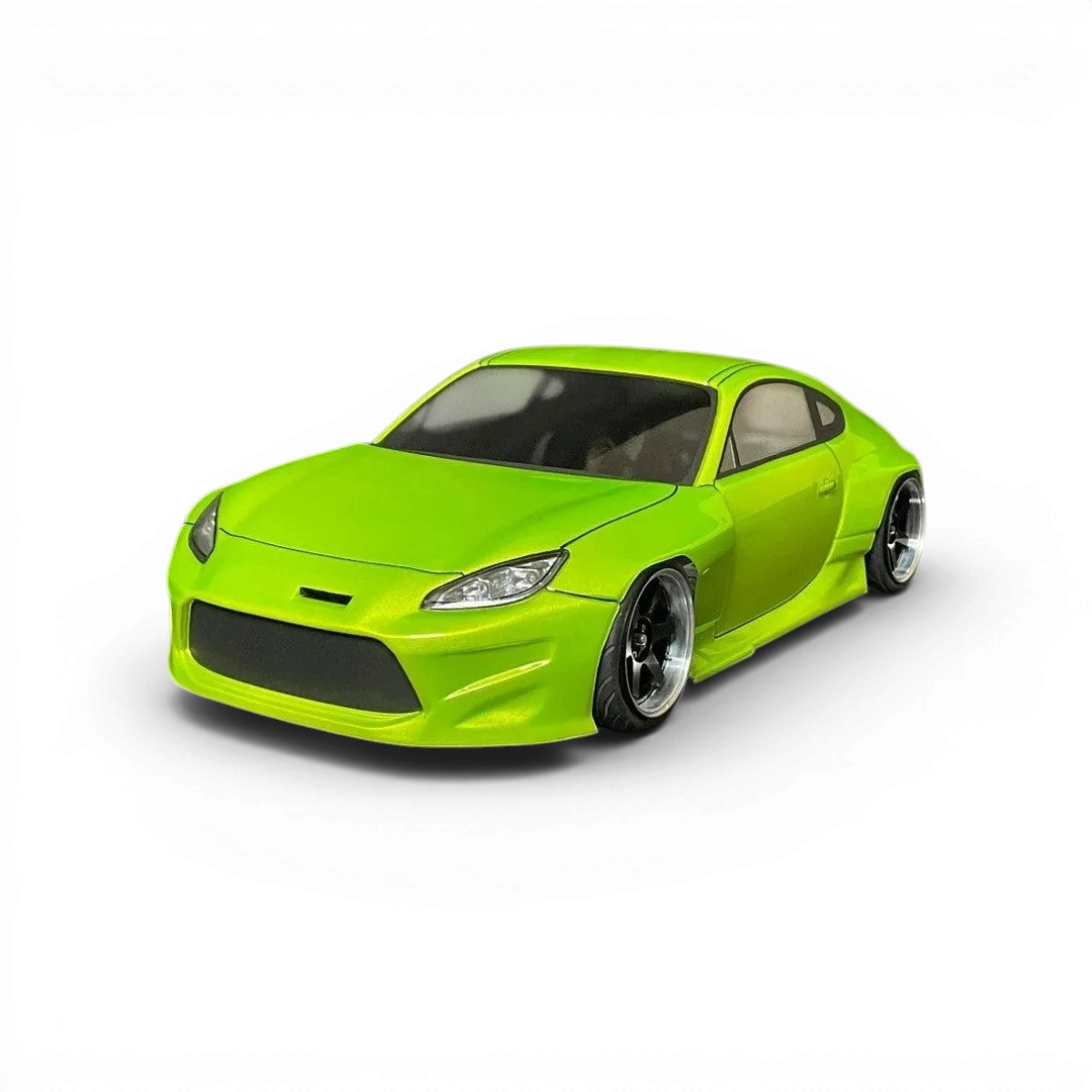 Kit de carrosserie intégré pour Toyota GR86 2022, fabriqué par Aplastics RC, visible en image.