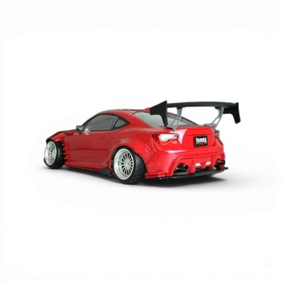 Carrosserie pour Toyota GT86 (ZN6) de la marque Pandora RC, design BN Sports, en image montrant la carrosserie en détail.