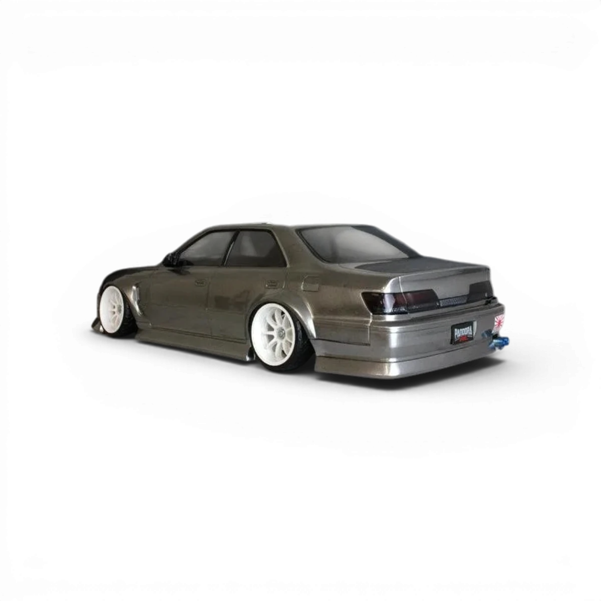 Carrosserie Toyota Mark II JZX100 BN Sports pour voiture radiocommandée, avec détails de la carrosserie Pandora RC.