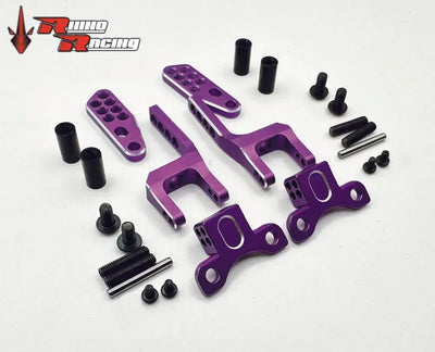 Triangles arrière inférieurs aluminium Shark  - RhinoRacing