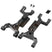 Triangles arrières aluminium réglables YD2 series - Yeah Racing - YKYD-008BK