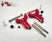Shark aluminum lower front triangles - RhinoRacing