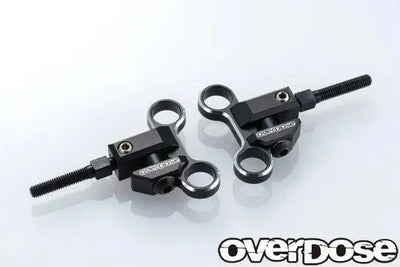 Type 2 adjustable aluminum upper triangles (for OD / black) - OVERDOSE - OD2942