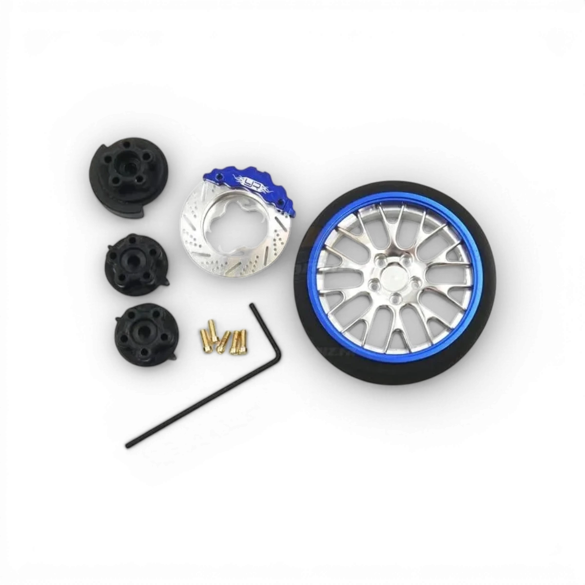 Type A- Bleu - Volant pour Futaba/sanwa/ko propo/ Flysky NB4- Yeah Racing - DriftParadiZ