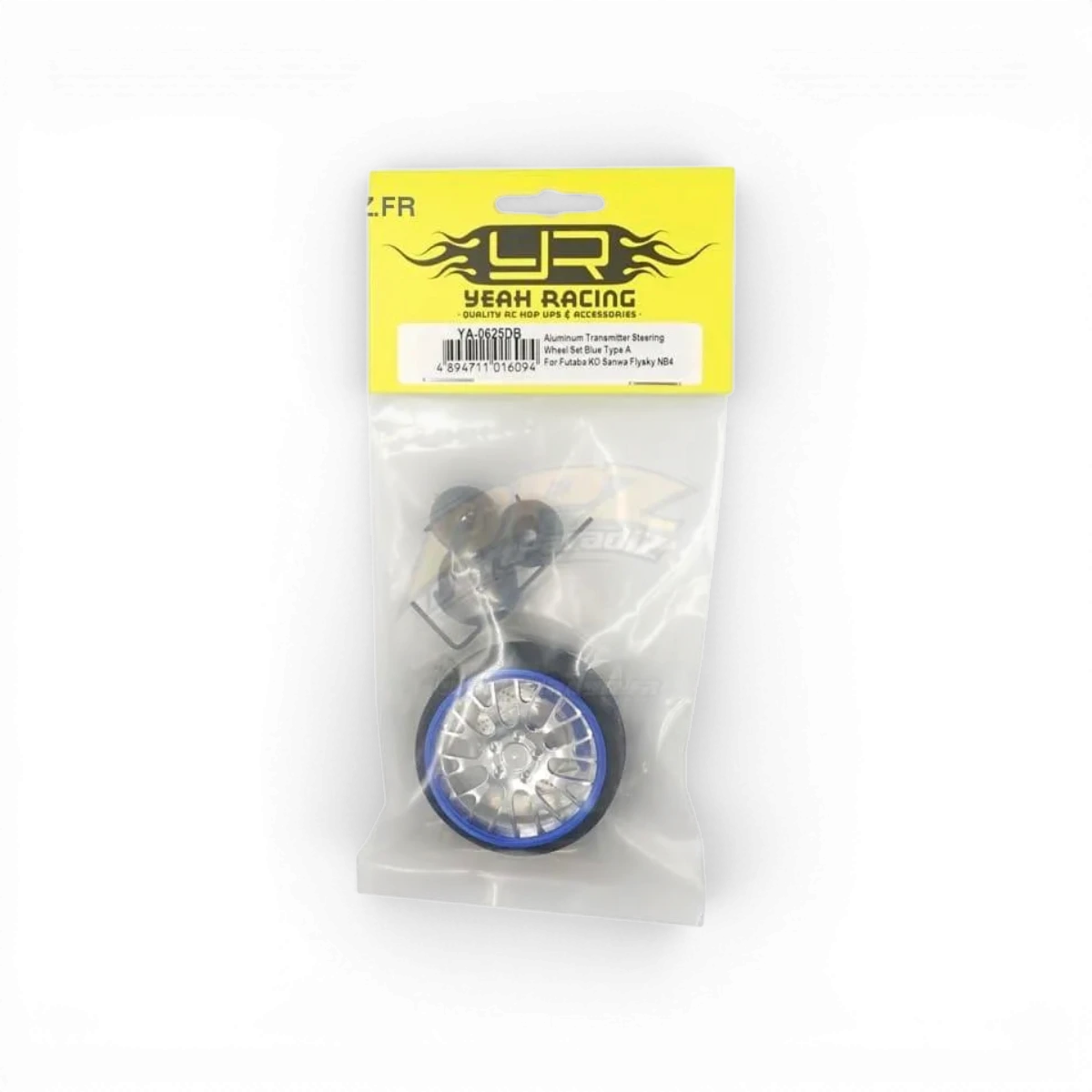 Type A- Bleu - Volant pour Futaba/sanwa/ko propo/ Flysky NB4- Yeah Racing - DriftParadiZ