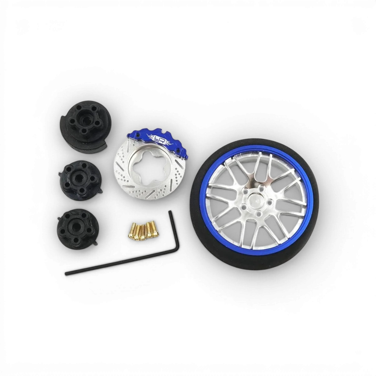 Type B - Bleu - Volant pour Futaba/sanwa/ko propo/ Flysky NB4- Yeah Racing - DriftParadiZ