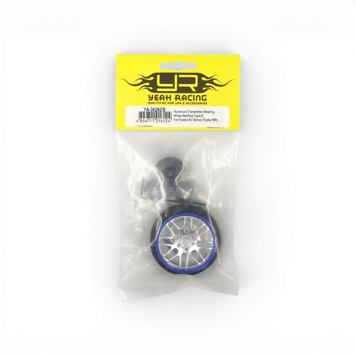 Type B - Bleu - Volant pour Futaba/sanwa/ko propo/ Flysky NB4- Yeah Racing - DriftParadiZ