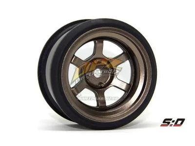V16D 6 spoke - Bronze +13mm Offset (9.5mm réel) - Scale Dynamics - 10124