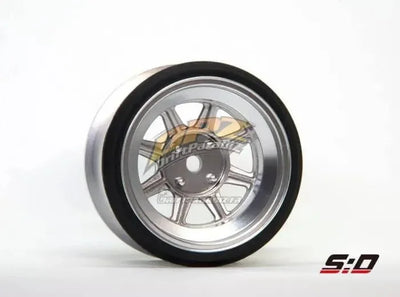 V16D Hayashi Street - Gris aluminium +9mm Offset (5.5mm réel) - Scale Dynamics - 10105