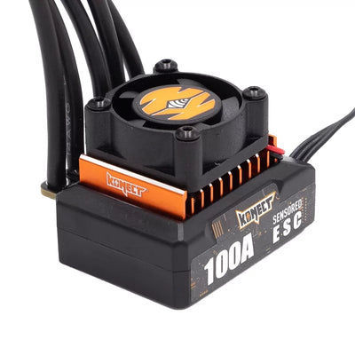 Napęd bezszczotkowy z czujnikiem / bezczujnikowym 100A + karta programująca - Konect - KN-ELITE-ESC100
