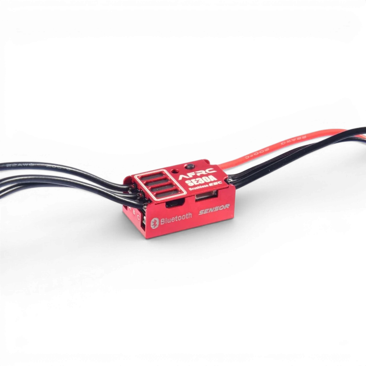 Variateur ESC 30A mini drift AFRC avec Bluetooth intégré, électronique pour voitures radiocommandées, design compact et performant