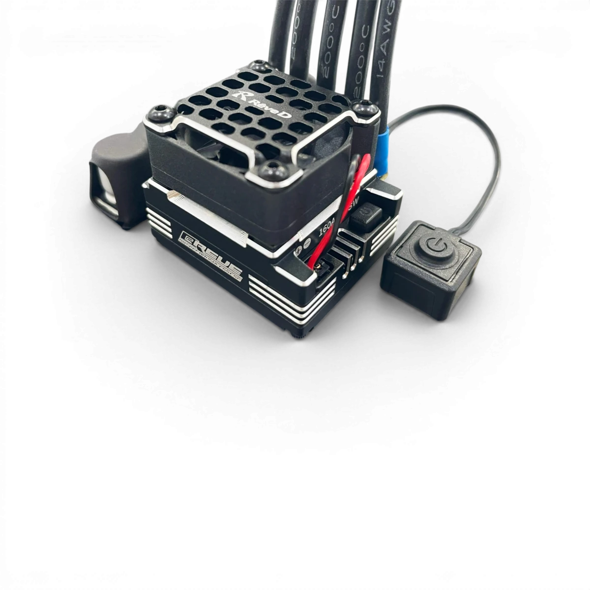 Variateur ESC électronique violet de la marque Team Reve D, modèle Breve, pour contrôle précis de la vitesse.