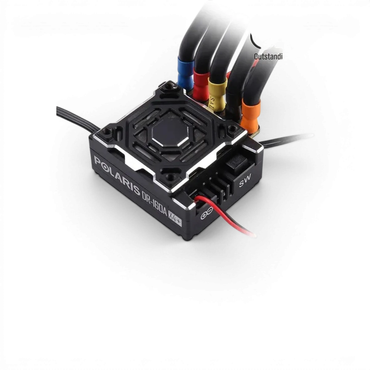 Variateur OMG Polaris DR-160AX4 avec Bluetooth intégré, en noir, pour électronique et contrôle à distance.