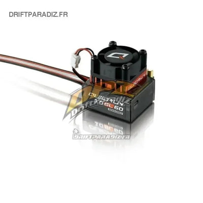 Variateur QuicRun 10BL60 Brushless 60A Sensored 1/10 - Hobbywing - HW30108000