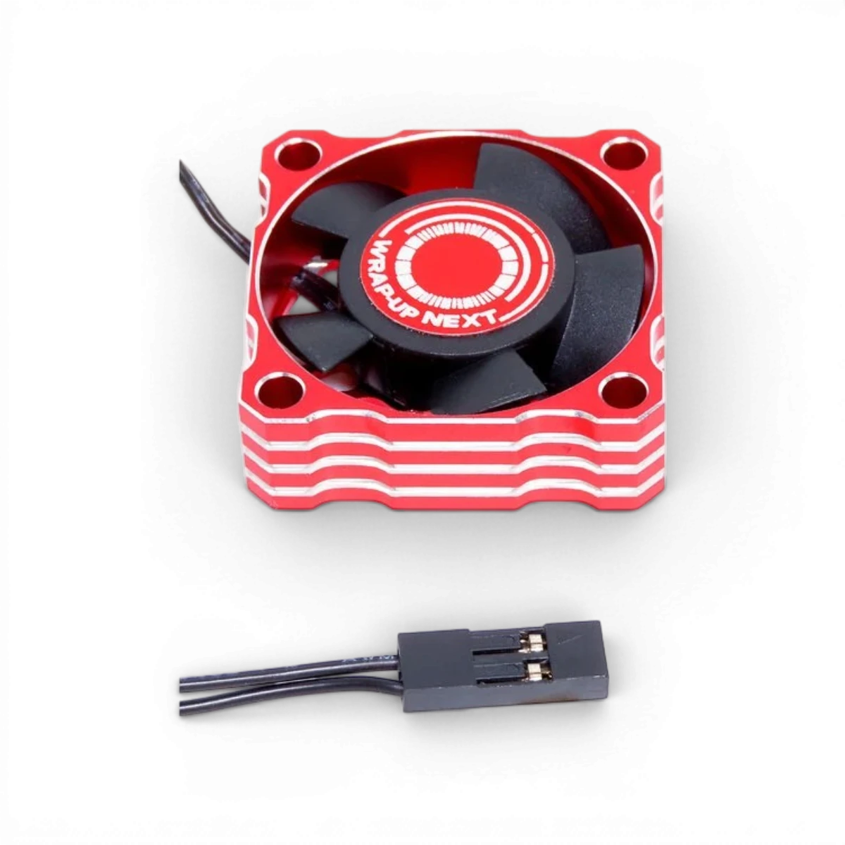 Ventilateur de refroidissement en aluminium Premium 30 mm de Wrap-UP next, électronique, avec pales métalliques.