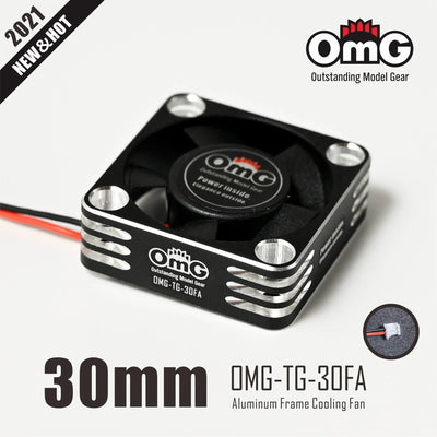 Fan pro ESC 30mm Black/Grey - OMG - OMG -TG -30FA/BK