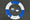 Vibrators 1/10 - Kerbs White/Blue training kit - TETSUJIN -TT-7479