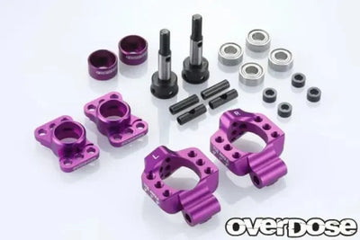 Violet - Rear aluminum rocket adjustable for OD/YOKOMO/REDED - OVERDOSE - OD2277B