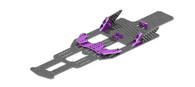 Violet - Platine inférieure Conversion Shark  - RhinoRacing - RR-800P
