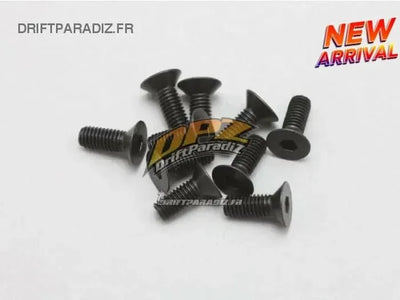 3x8 vlakke kopstalen schroef - YOKOMO - ZC-F38A