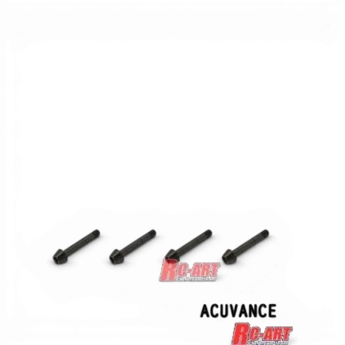 Vis Duralium noires pour Acuvance, pièce détachée robuste de la marque World Pro, visible en gros plan sur fond blanc.