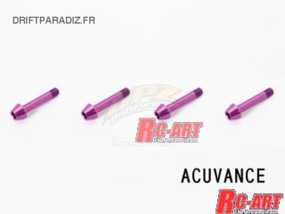 Vis Duralium Violettes pour acuvance - L13mm - World Pro
