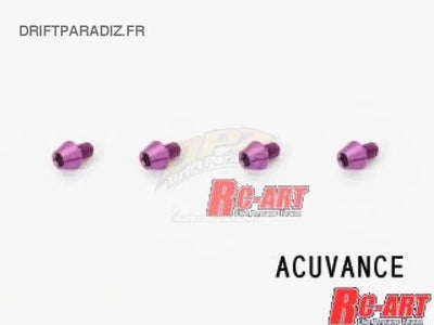 Paarse duraliumschroeven voor acuvance - L4MM - World Pro - WP -0073