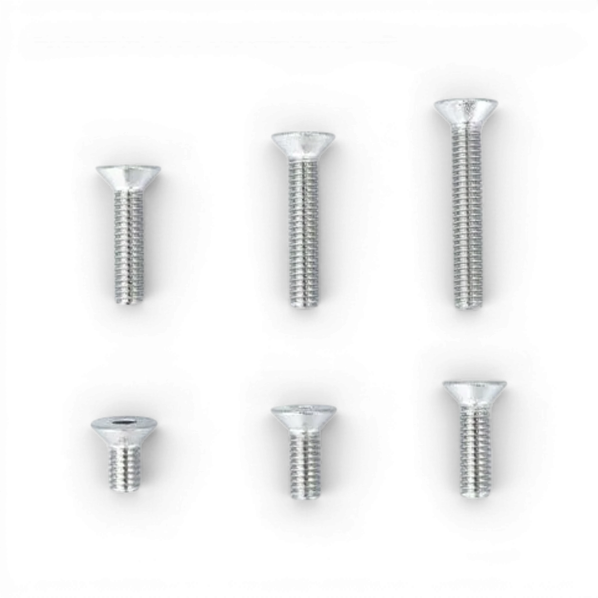 Viss inox tête plate 3x6 mm, lot de 10 pièces, pièce détachée de la marque Team Reve D, pour RC et drift.