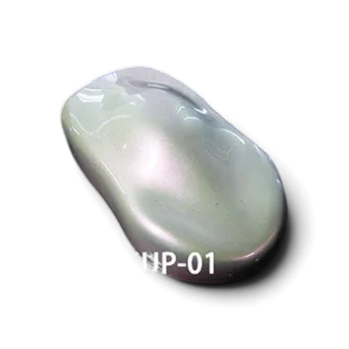 Vpearl SUP01 de Show UP, bracelet ou accessoire en perles blanches et noires, présenté en gros plan.