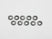 3x6x1 BLACK TEFLON Washers 