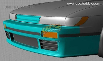 Pare choc avant/calandre Nissan Silvia S13 - ABC HOBBY